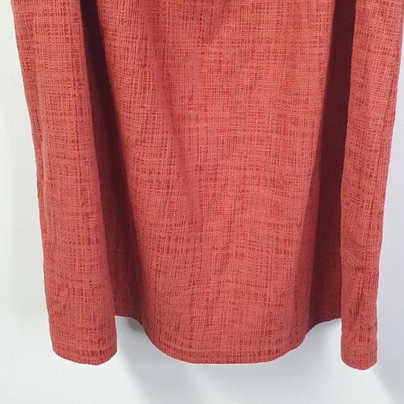 Madewell Womens Orange Eloise Off The Shoulder Mini Dress Size Large - Picture 4 of 11